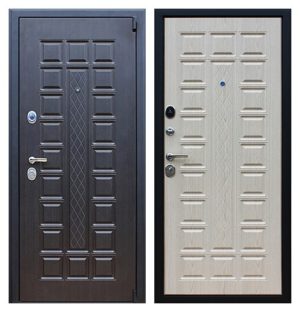 Трехконтурная металлическая дверь СП165